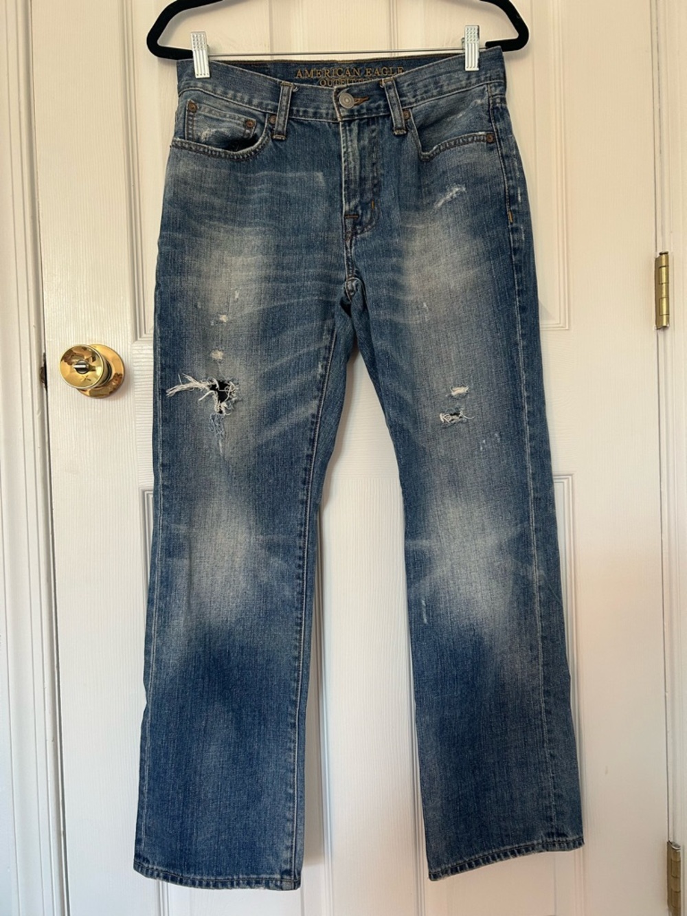 American Eagle Men’s Original Straight Distressed Jeans 29x30